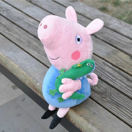 20 cm-es George malac plüss figura - Peppa Pig - ÚJ