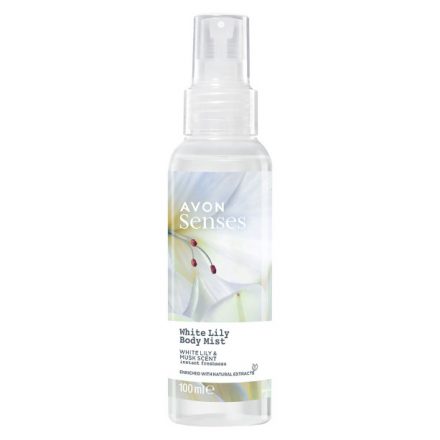 White Lily testpermet (fehér liliom) 100 ml - Avon - ÚJ