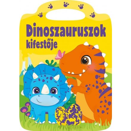 Dinoszauruszok kifestője - ÚJ