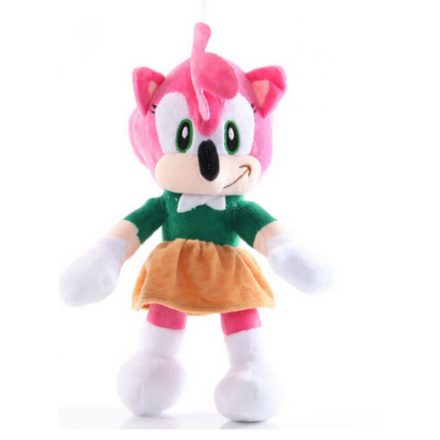 28 cm-es plüss lány figura - Sonic - ÚJ