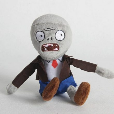 Kék nadrágos zombi plüss figura, kulcstartós, 20 cm - Plants vs. Zombies - ÚJ