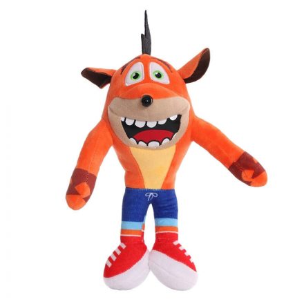 26 cm-es Bandicoot plüss figura (mosolygós) - ÚJ