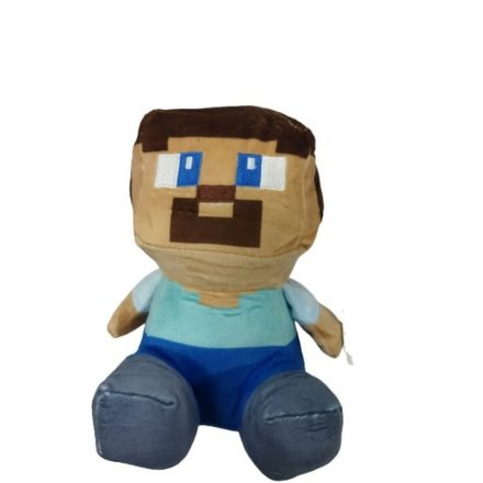 23 cm-es ember plüss - Steve - Minecraft - ÚJ