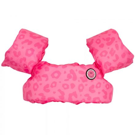 Swim Essentials Úszóöv + Karúszó pink leopárd 2-6 Év