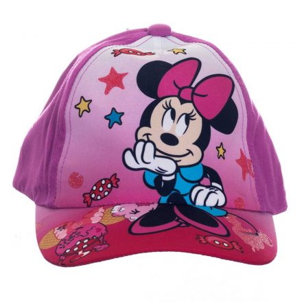 Minnie egér mintás kislány baseball sapka