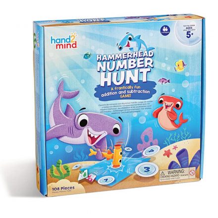 Pörölycápás számvadászat - Hammerhand Number Hunt - Learning Resources