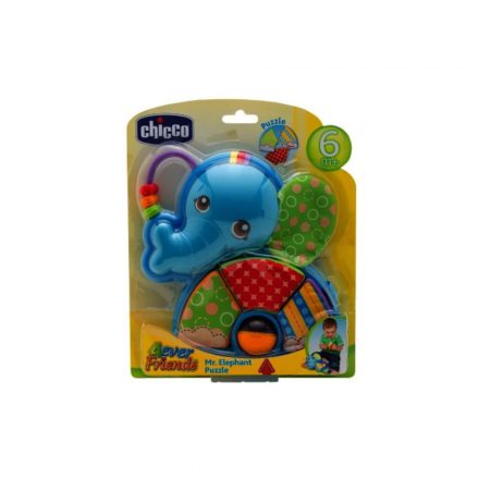 Chicco Mr. Elefánt Puzzle kirakós textiljáték