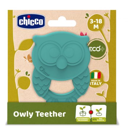 Owly baglyos rágóka ECO+ bioműanyag felhasználásával - Chicco