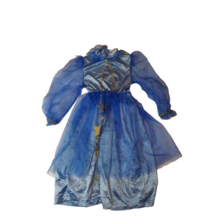 3-4 évesre kék csillagos hercegnőruha, jelmezruha