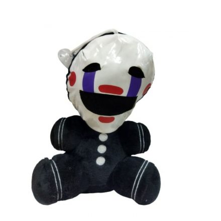 20 cm-es fekete bohóc figura - Puppet - FNAF - Five Nights at Freddy’s - ÚJ