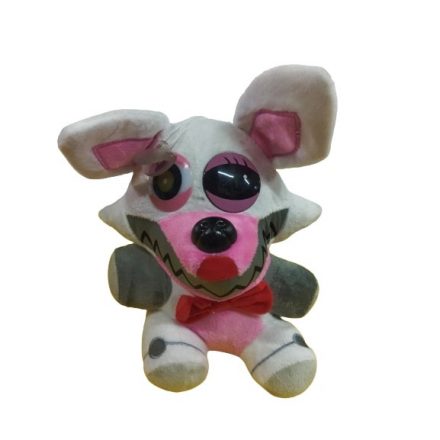 25 cm-es fehér róka plüss figura - Mangle - FNAF - Five Nights at Freddy's - ÚJ