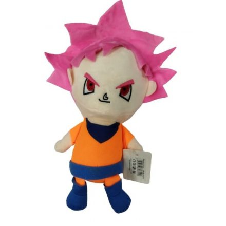 Pink hajú plüss figura, 27 cm-es - Dragon Balls - ÚJ