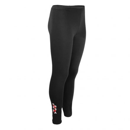 Dressa Jersey női pamut leggings - fekete