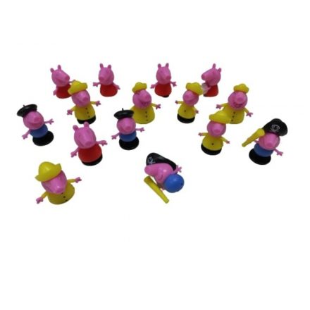 15 db Peppa figura (4 db-nak hiányzik a lába)