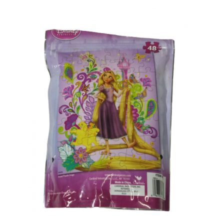 48 db-os kirakó, puzzle - Rapunzel - Aranyhaj - Disney