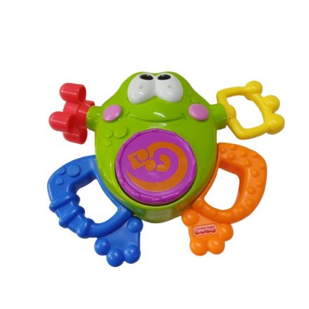 Zenélős békás bébijáték - Fisher Price