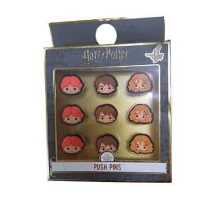 Harry Potter rajzszög, push pins, 9 db egyben - ÚJ