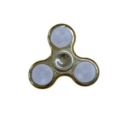 Arany fidget spinner, pörgettyű