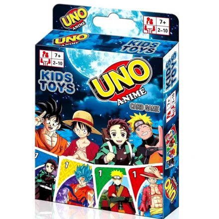 Uno kártya - Anime - ÚJ