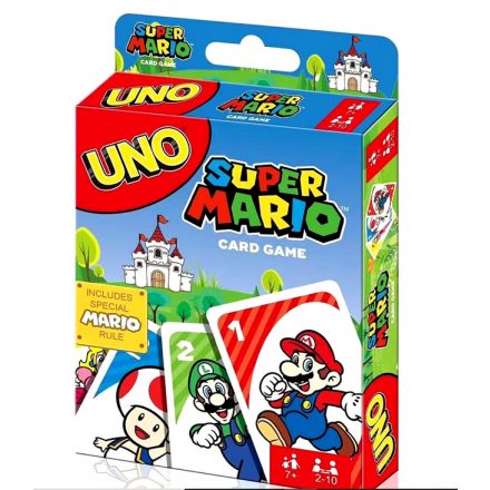 Uno kártya - Super Mario - ÚJ