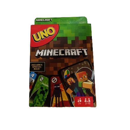 Uno kártya - Minecraft - ÚJ