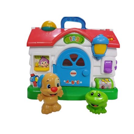 Fisher Price angolul beszélő házikó - Laugh & Learn kölyökkutya 