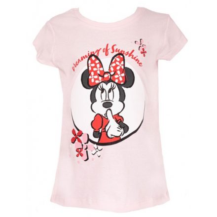 Disney Minnie gyerek rövid póló 98/104 cm - ÚJ