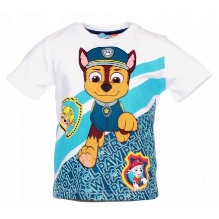 122-es Mancs Őrjárat Surefooted gyerek rövid póló, felső - Paw Patrol - ÚJ