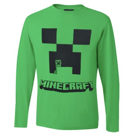 Minecraft gyerek hosszú ujjú póló, felső 10 év - ÚJ