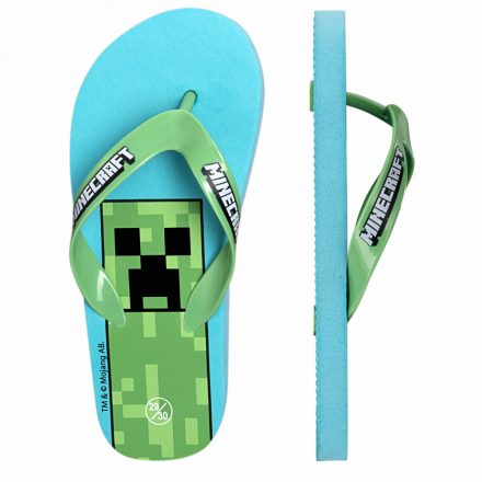 Minecraft gyerek papucs, Flip-Flop 29/30 - ÚJ