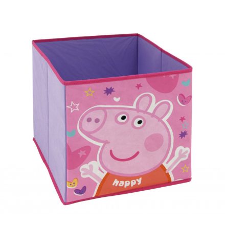 Peppa malac játéktároló 31×31×31 cm - ÚJ