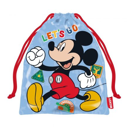 Disney Mickey Let's Go uzsonnás táska 26,5 cm - ÚJ