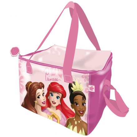 Disney Hercegnők Pink thermo uzsonnás táska, hűtőtáska 22,5 cm - ÚJ