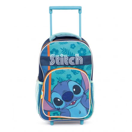 Disney Lilo és Stitch, A csillagkutya Leaf gurulós ovis hátizsák, táska 36 cm - ÚJ