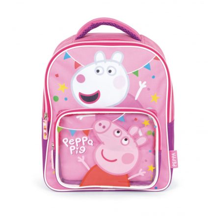 Peppa malac Party hátizsák, táska 30 cm - ÚJ