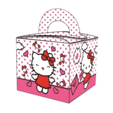 Hello Kitty Dots ajándékdoboz, party box