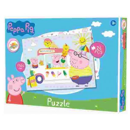 Peppa malac puzzle 24 db-os - ÚJ