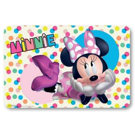 Disney Minnie Dots tányéralátét 43x28 cm - ÚJ