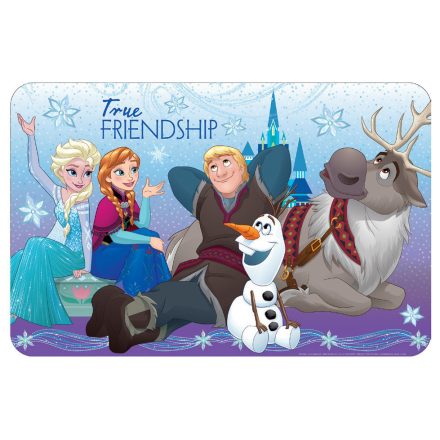 Disney Jégvarázs Friendship tányéralátét 43x28 cm - ÚJ