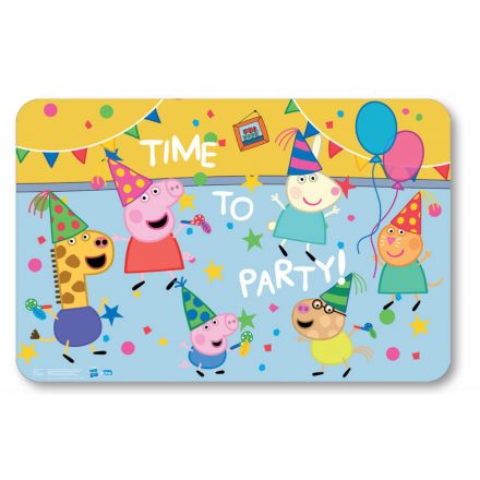 Peppa malac Party tányéralátét 43x28 cm - ÚJ