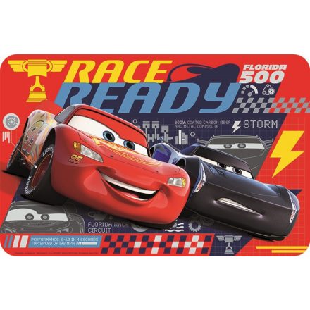 Disney Verdák Race tányéralátét 43x28 cm - ÚJ