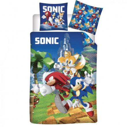 Sonic, a sündisznó Speedy Dreams ágyneműhuzat 160×200cm, 70×80 cm