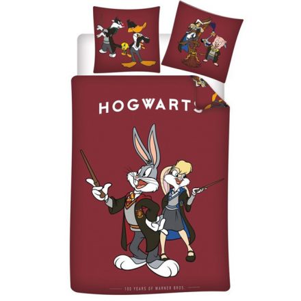 Bolondos Dallamok Hogwarts ágyneműhuzat 140×200cm, 65×65 cm - ÚJ