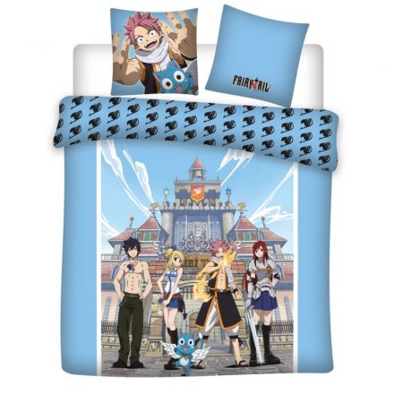 Fairy Tail dupla, kétszemélyes ágyneműhuzat 240×220cm, 63x63 cm Microfibre - ÚJ