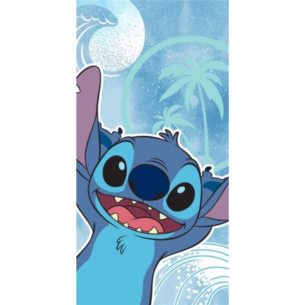 Disney Lilo és Stitch, A csillagkutya Wave fürdőlepedő, strand törölköző 70x140cm - ÚJ