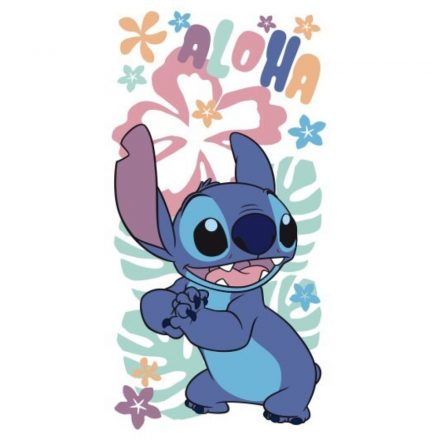 Disney Lilo és Stitch, A csillagkutya Hawaiian Harmony fürdőlepedő, strand törölköző 70x140cm (Fast Dry) - ÚJ