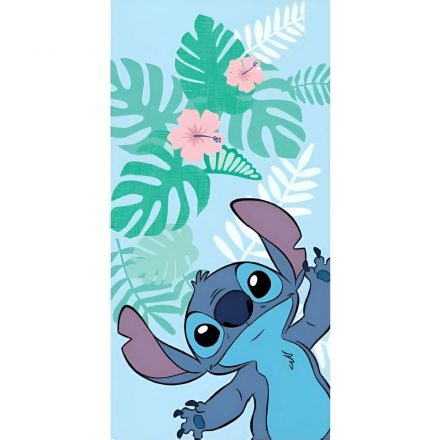 Disney Lilo és Stitch, A csillagkutya fürdőlepedő, strand törölköző 70x140cm (Fast Dry) - ÚJ