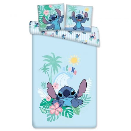 Disney Lilo és Stitch, A csillagkutya Aloha ágyneműhuzat 140×200cm, 70x90 cm - ÚJ