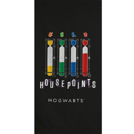 Harry Potter Housepoints fürdőlepedő, strand törölköző 70x140cm (Fast Dry) - ÚJ