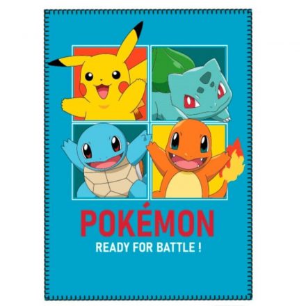 Pokémon Blue polár takaró 100x140 cm - ÚJ